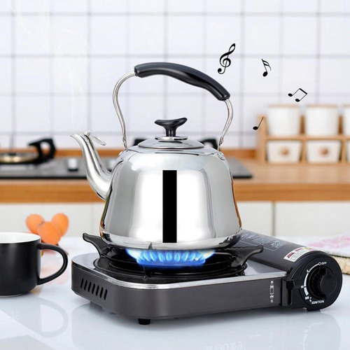 Nuevo Tetera Silbante Con Filtro De Té Pequeño