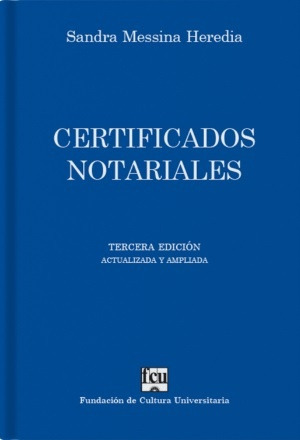 Certificados Notariales - Sandra Messina Heredia