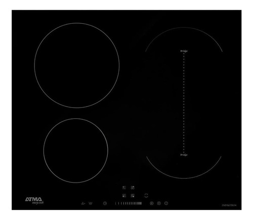 Anafe Eléctrico Atma Cae3041i Vitrocerámico 4 Hornallas Negro (Usado)