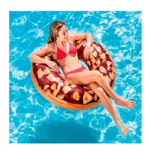 Intex - Flotador Salvavidas Dona Chocolate Con Nuez