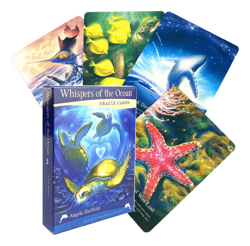 Cards Whispers Of Ocean Oracle Cards Juegos De Mesa De Adivi