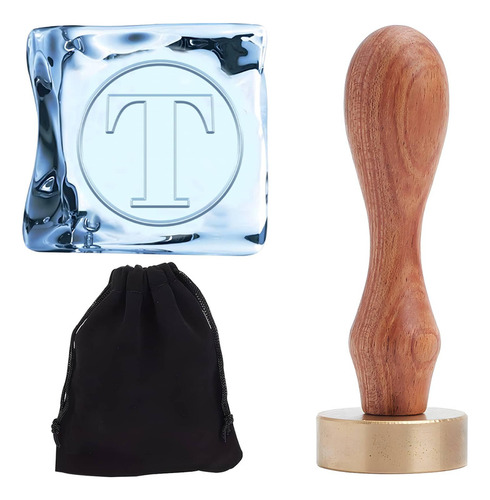 Sello De Hielo Craspire Letra T Vinatge Ice Cube Branding S