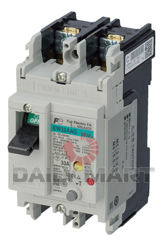 New In Box Fuji Ew32aag Residual-current Circuit Breaker Ssv