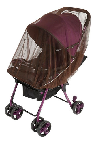 Tul Mosquitero Protector P/ Coche Bebe Ajustable Cuna Atrix®