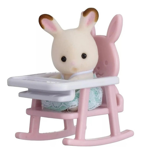 Sylvanian Families - Bebe Conejo En Sillita Cristal - 5197sy
