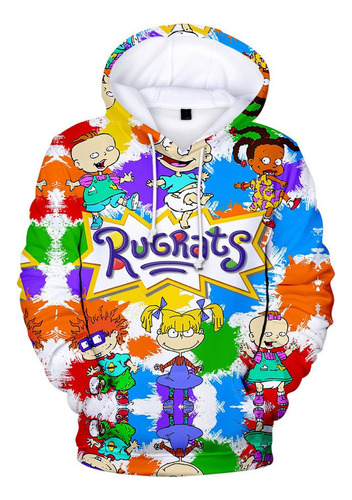 Ea Rugratg Gowild Cosplay Sudadera Con Capucha Rugrats Sudadera