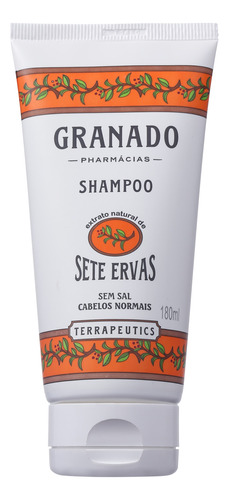 Granado Terrapeutics Sete Ervas - Shampoo 180ml Belezanaweb