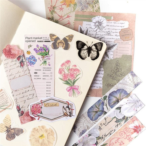 ... Pacote De Scrapbooking Vintage De 260 Unidades,