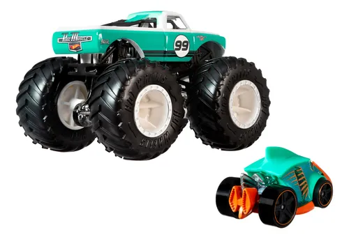 Hot Wheels Veh culo Juguete Pure Muscle Truck Piranha Terror