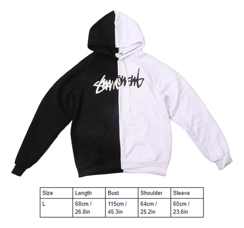 Sudadera Con Capucha Deportiva Unisex Cuello Redondo Suelto