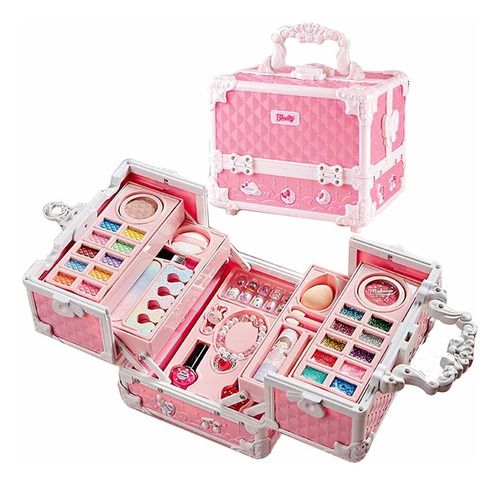 Set De Maquillaje Para Niñas, Caja De Maquillaje, Maleta, Ju