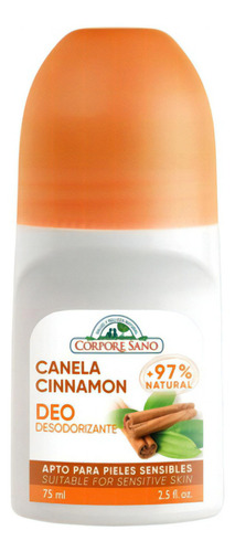 Desodorante Roll On Canela Astringente Corpore Sano