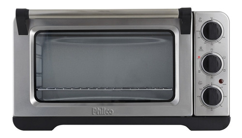 Forno de bancada elétrico Philco PFE36S 36L aço inoxidável 220V