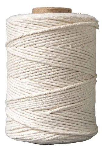 Hilo De Algodón Macrame Crudo Mejor Calidad Varios Grosores