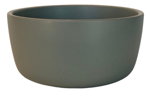 Bowl Ensaladera De Ceramica Gris 