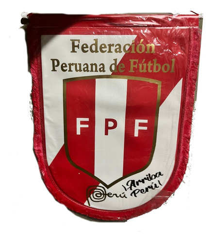 Banderines De Futbol Decorativos Grande De Pvc Y Flecos Peru