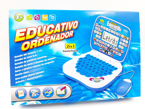 Ordenador Didactico Educativo Para Niños Y Niñas