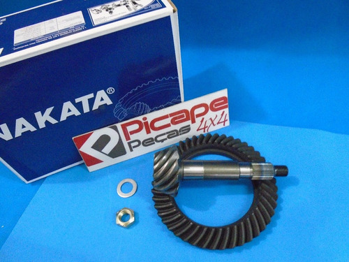 Imagem 5 de 6 de Coroa Pinhão Ranger 2.8 Maxion Troller 11x45 Nakata Nd01004