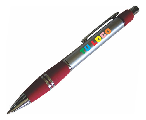 Bolígrafos Personalizados Logo Full Color 100 Unidades