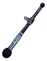 Comprar Remo Corto Barra Recta Para Polea Triceps Enganche Agarre