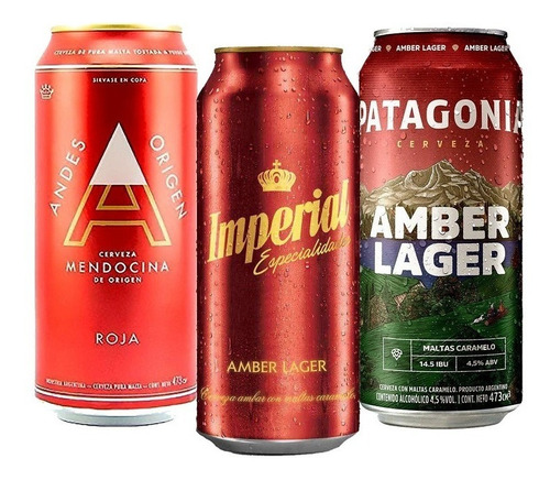 Imagen 1 de 10 de Pack Rojas Mix X18 Andes / Patagonia / Imperial Tomate Algo®