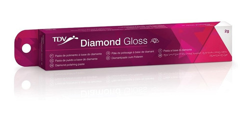 Pasta Para Pulir Diamond Gloss Tdv 2g Dental Alto Brillo