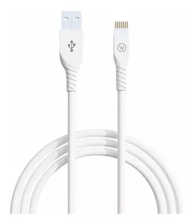 Cabo Compatível iPhone Mfi 1,2 M Iwill Strong Lightning Branco