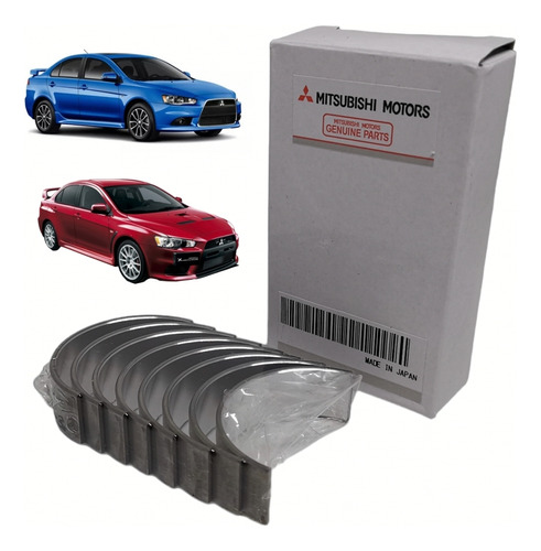 Metales De Biela Std. Mitsubishi Lancer Rt - Rs 2008/2018