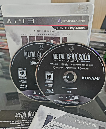 Metal Gear Solid Legacy Collection Ps3 (Usado)