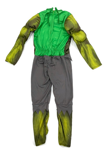 Disfraz De Hulk Con Músculos Talles S - M - L 