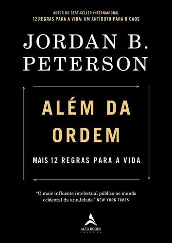 Livro Além Da Ordem : Mais 12 Regras Para A Vida ( Lacrado )