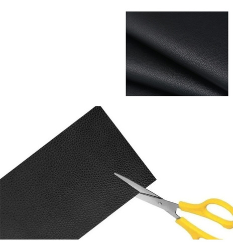 Imagen 3 de 10 de Parche Reparación Autoadhesivo De Negro 25 × 30 Cm