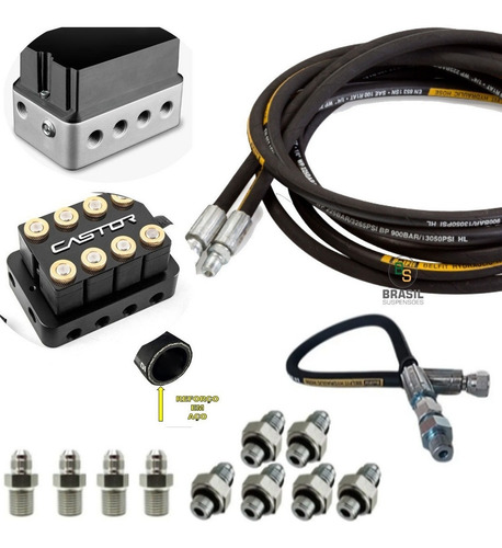 Mangueira Para Kit Ar Prensada 8mm/10mm Gol G5