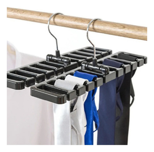 2 Percheros Para Ropa, Soporte Para Cinturones Y Corbatas