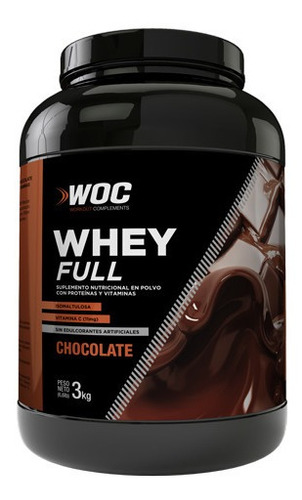 Whey Full Woc Sabor Chocolate 3kg