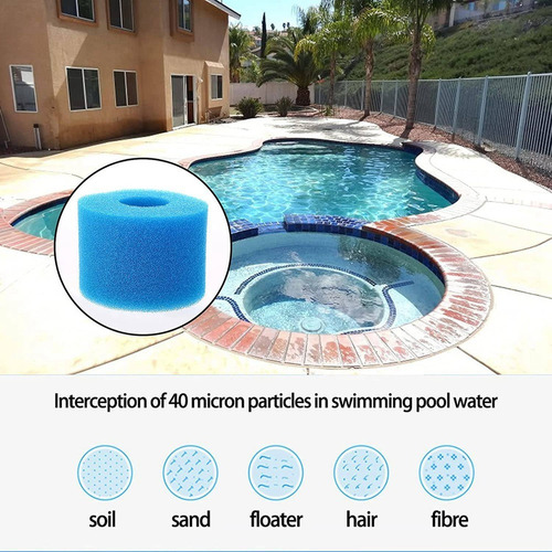 2025 18 Piece Filter Sponge For Pure Spa Type S1 Reuse