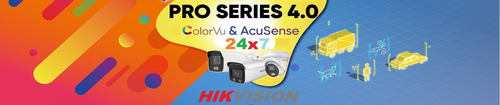 Cctv Kit Pro Hikvision 8 Cam 3k Colorvu C/mic Acusense 1tb