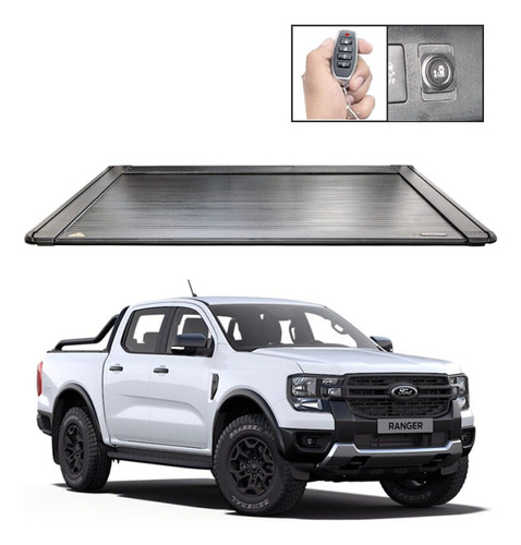 Tapa De Batea Eléctrica Ford Ranger 2012-2022 Crew