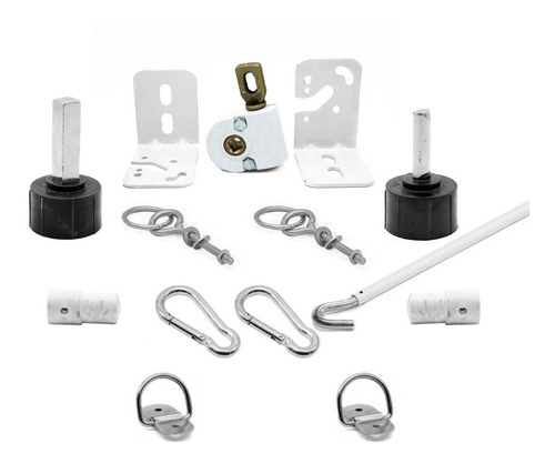 Imagen 2 de 8 de Kit Toldo Cortina Completo X 6 Mts Ancho Toldo Envio Gratis