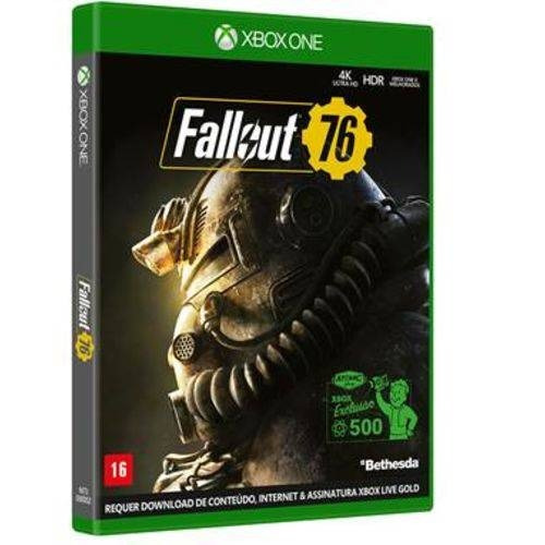 Fallout 76 - Xbox One Mídia Física Em Português