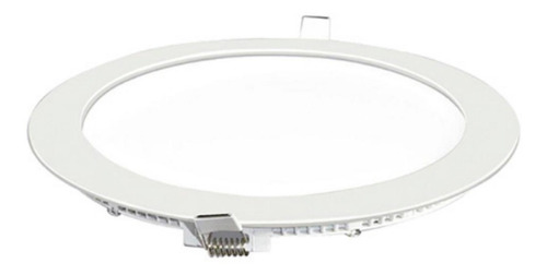Pack 5 Focos Led Placa Circular Encajado 12 W / Hbled