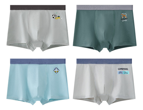 Ropa Interior De Algodón Puro Para El Desarrollo Estudiantil