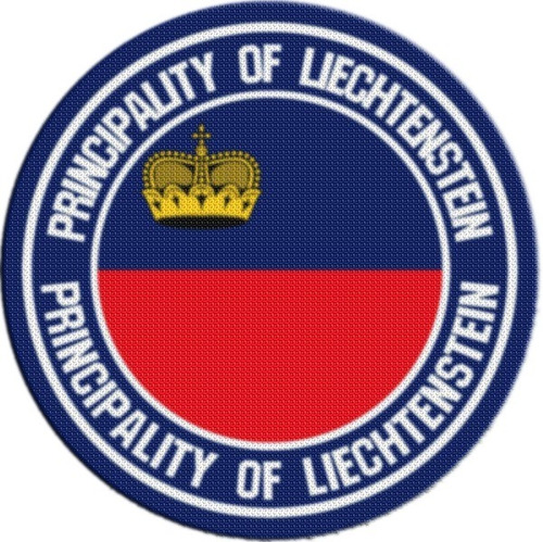 Parche Escudo Circular Liechtenstein M01