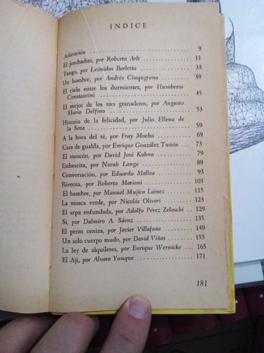 Imagen 3 de 3 de 20 Cuentos De Buenos Aires - Arlt Lange - 1961 - T. D - U