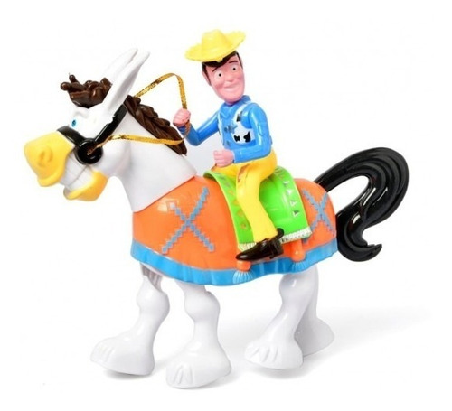 Imagen 2 de 2 de Caballo Vaquero De Juguete Con Movimiento Y Sonido Original
