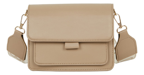 Crossbody Para Mujer Hpc Polo Modelo: 1103-cenizo Color Beige