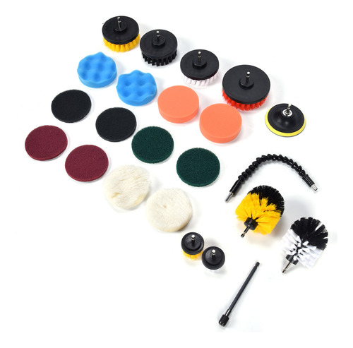 Conjunto De Escovas De Perfuração, Acessório De Escova De Pe