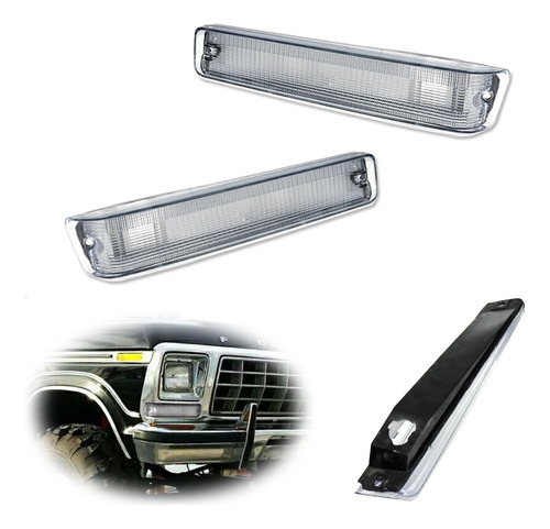 Carcasa De Luz Delantera Para Ford F-150 Truck Bronco