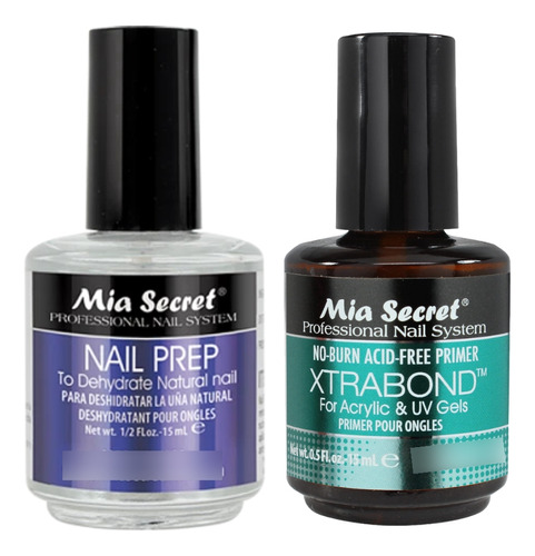 Nail Prep Y Xtrabond Mia Secret