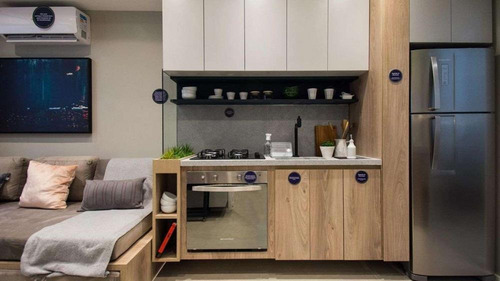 Imagem 25 de 29 de Compre Seu Apartamento Em Obras No Condomínio Plug Morumbi Com 35,23 M² | Paraíso Do Morumbi, São Paulo | Sp - Apo324523v